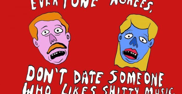 Grimy Cartoon- dating people who like shitty music